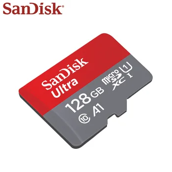 SanDisk Micro SD Karta 512 gb diskom 400GB 256 GB 200GB 128 GB 64 GB 98MB/s 32 GB, 16 GB A1 Pamäťovú Kartu C10 Flash Karty TF Karta S Adaptérom