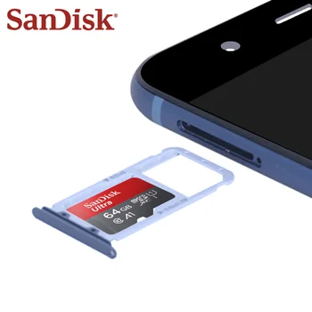 SanDisk Micro SD Karta 512 gb diskom 400GB 256 GB 200GB 128 GB 64 GB 98MB/s 32 GB, 16 GB A1 Pamäťovú Kartu C10 Flash Karty TF Karta S Adaptérom