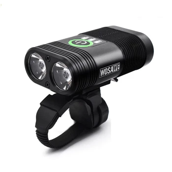 WOSAWE USB Nabíjateľné Svetlo na Bicykel Led Svetlo Batérie Baterka Horák Predné Riadidlá Flashligh