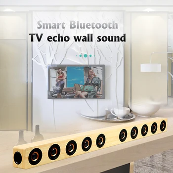 40W Bluetooth Reproduktor Hifi, Domáce Kino Surround Systém Stereo Kábel a Bezdrôtové pripojenie k PC Soundbar TV Reproduktorov Subwoofer RAC AUX HDMI