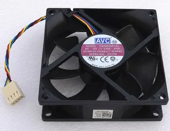 Nové AVC 8025 8cm ventilátor hydraulické 4-wire speed nariadenia ds08025r12u p197 12V 0.70 Pre Dell P/N 0KXRX : A00
