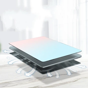 Notebook Prípad pre Huawei Matebook D14 D15 2020 Matný Jasné Gradient Pevný Prenosný Kryt pre Matebook D 14/D 15 D14 D15 Prípadoch Funda