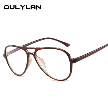 Oulylan Klasické Pilot Okuliare, Rám Ženy Vintage Krátkozrakosť Transparentné Okuliare Rámy Mužov Moderný Počítač Okuliare