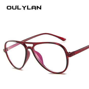 Oulylan Klasické Pilot Okuliare, Rám Ženy Vintage Krátkozrakosť Transparentné Okuliare Rámy Mužov Moderný Počítač Okuliare