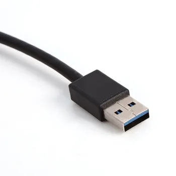 4 Porty Micro USB 3.0 HUB Rozbočovač so Napájací Adaptér USB Obyvateľov Vysokej Rýchlosti Splitter 3 USB-HUB USB Adaptér