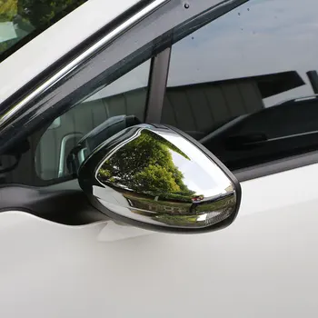 Zlord ABS Chrome Auto Spätné Zrkadlo na Ochranu Coversfor Peugeot 208 - 2017 Dobré Spätné Zrkadlo Samolepky Príslušenstvo