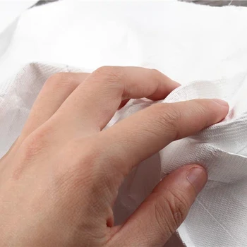 Biela Tyvek Umývanie Dýchať Papier Nepremokavé Mäkké DIY Tašky Kabát Peňaženky Craft Papier Dizajnér Textílie 100*100 cm