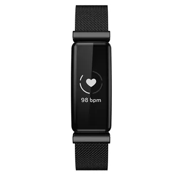 Milánske Náramok pre Fitbit Inšpirovať 2 Popruh Watchband Nehrdzavejúcej Ocele Kovové Slučky Zápästie Band pre inspire2 Nahradenie correa