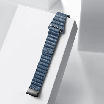 Kožený Náramok pre Fitbit Poplatok 3 4 Zápästie Zápästie Band Magnetické Výmenu Pásu za Poplatok 3/Poplatok 3 SE/Poplatok 4