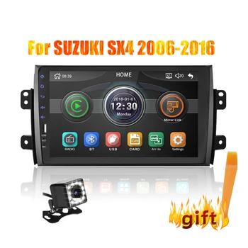 2din 9 palcový autorádia Mirrorlink Android Bluetooth Auto Multimediálny MP5 Prehrávač Pre SUZUKI SX4 2007 2008 2009 2010 2011 2013