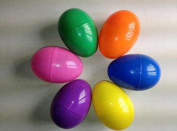 Doprava zadarmo dekorácie farbou otvorenia matný Plastové vajíčko Veľkonočné Vajíčko na darček 8x5.5 cm 6pcs/veľa