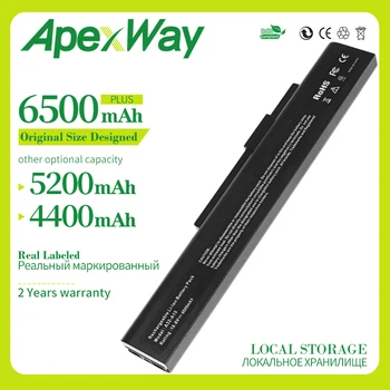 Apexway Notebook Batérie A32-A15 40036064 pre msi A6400 CX640(MS-16Y1) CR640 Gigabyte Q2532N DNS 142750 153734 157296