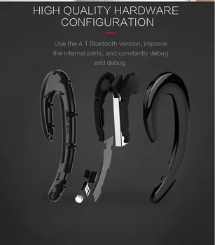 DAONO K8 Bezdrôtové slúchadlá Bezdrôtové Bluetooth Slúchadlá Nepremokavé Bluetooth Slúchadlá Športové Headset kostné vedenie slúchadlá