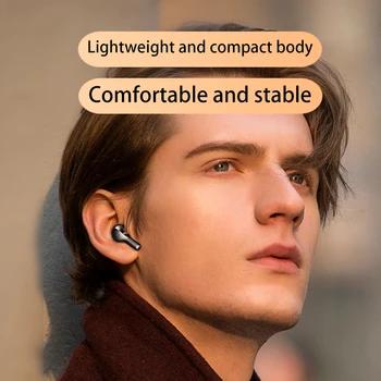 TWS Bezdrôtový Bluetooth5.0 Slúchadlá 9D Stereo Zvuk LED Slúchadlá s Mikrofónom Nepremokavé Hluku Zrušiť Headset 2000mAh Slúchadlá
