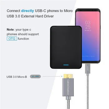 USB-C Micro-B 3.0 (Gen 2/10G),Micro USB 3.1 Typu C, Kábel usb,Kompatibilný s MacBook (Pro),Chromebook Pixel,HDD Externý Pevný Vodič