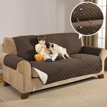 Vysoko kvalitné vodeodolné prešívaný pohovka, gauč kryt cape kreslo nábytok kryt Loveseat gauči psa blok non-slip pet šmyk
