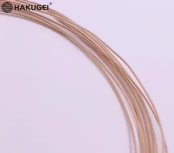30 core monokryštálov medi pe kožené slúchadlá drôt 25awg & OD: 0.95 mm 10meters
