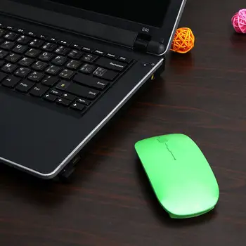 1600 DPI USB Optická Bezdrôtová Počítačová Myš 2.4 G Prijímač Super Slim Myš Pre Notebook PC