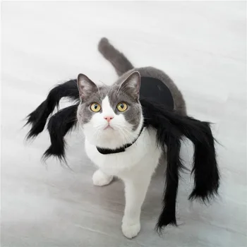 Nové Halloween Spider Chápadlá Cosplay pre Malé Psy Halloween Roztomilé Plyšové Šaty pre Cats Photo Rekvizity pokrývku hlavy