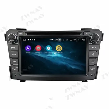 DVD Prehrávač 4G+128G Android 10 Audio Navigácia GPS Pre Hyundai I40 Carplay Rádio Stereo Multimediálne