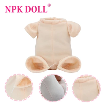 NPKDOLL 20-22 palcový reborn bebe bábika súpravy Telo Ručné reborn bábiky súpravy Polyesterovej tkaniny tkaniny telo 3/4 ruky a nohy