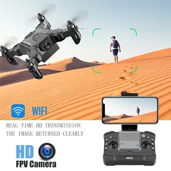 Mini Drone S HD Kamera Výška Hold RC Quadcopter RTF WiFi FPVQuadcopter Postupujte podľa Mňa kamaráti sa Dobré Vybavenie Pekný Darček