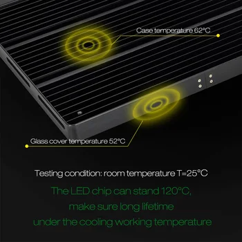Ultra-Tenké COB LED Rastlín Rastú Svetlo celé Spektrum BlackSun S4 S6 S9 LED Panel na Čítanie pre Vnútorné Hydroponické Rastliny Všetky Fázu Rastu