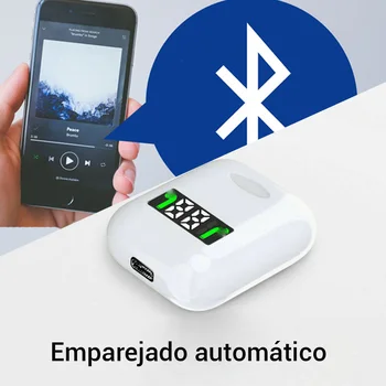 Bezdrôtové slúchadlá ear TWS i99 bluetooth 5.0 s bezdrôtové nabíjanie box s Obrazovke a AutoConnect Android a iPhone