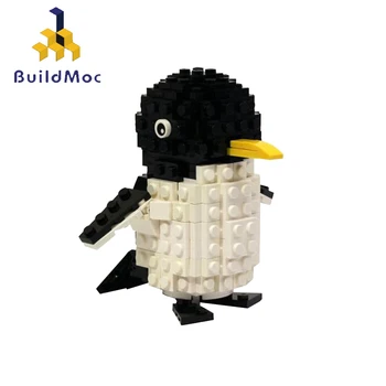 BuildMoc Stvoriteľa, Zvieratá, Hračky Klasický Kreslený Obrázok Stavebné Bloky MOC Tvorca Myšlienky Tehly Vzdelávacie Hračky Pre Deti Darček