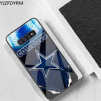 Dallas Cowboys Telefón Prípade Tvrdeného Skla Pre Samsung S20 Plus S7 S8 S9 S10 Plus Poznámka 8 9 10 Plus