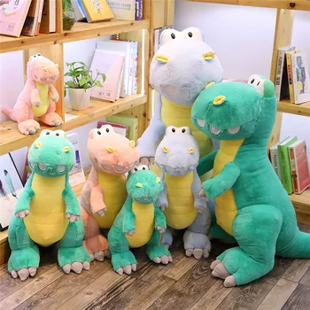 Nové Obrie Dinosaura plyšové hračky záľuby cartoon Tyrannosaurus plyšové hračky, bábiky pre deti chlapcov dieťa Narodeniny Vianočný darček