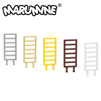 MARUMINE Moc Bar 7x3 s Manželskou Klipy Tehly 30PCS Kompatibilný S 6020 Stavebné Bloky Montuje Častice