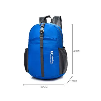 Ľahký Packable Batoh Skladacia Ultralight Vonkajšie Sklopné Praktické Cestovné Daypack Taška Nano Daypack pre Mužov, Ženy
