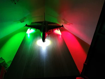 1Set 5 LED Blikajúce Svetlo Strobe Lampy Kit Systém RC fpv Kontroly Lietadiel Navigáciu Výbuchu-blikajúce 2s/3s/4/5/6s