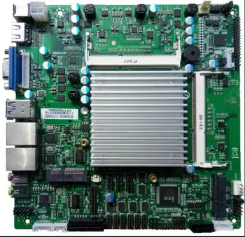 Nový, Originálny bez ventilátora Mini-ITX Doske Intel J1900 CPU IPC SBC Vložené Dosky Baytrail s 6*COM 2*Giga NTWRK DC12V
