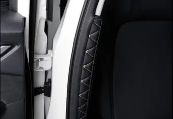 2 ks Auto-zahŕňa mikrovlákna kožené anti-kop doska anti-play mat Pre Mazda CX3 CX-3 2018