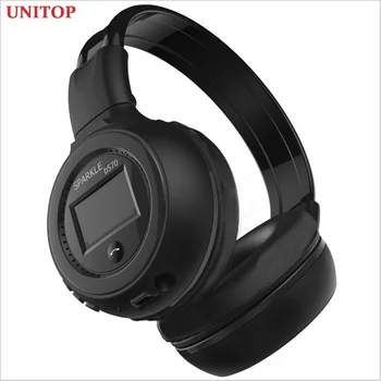UNITOP HORLIVEC B570 Bezdrôtové Bluetooth Stereo Slúchadlá Slúchadlá LED obrazovky Music Headset TF /Podpora SD Kartu Pre Mobilný Telefón