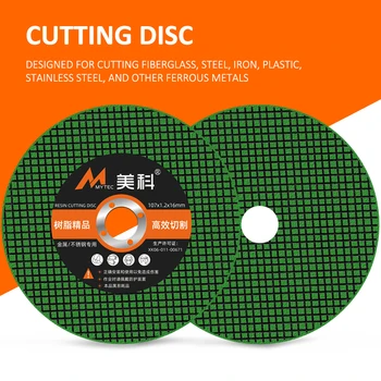 50PCS Rezanie Kovov Disk 107x1.2x16mm uhlovú Brúsku odrezať Koleso z Nerezovej Ocele Živice Circular Saw Blade