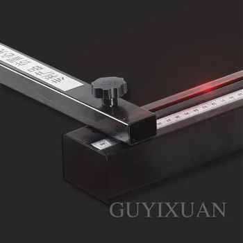 Multifunkčné dlaždice monorail push nôž Všetky oceľové laser manuálna push nôž s Vysokou presnosťou prenosná rezačka dlaždíc