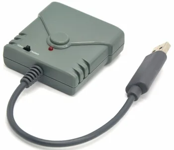 Potok Radič USB Konvertor Adaptér pre PS2 na PS3 / PS4 Converter používať vaše PS2 Káblový Ovládač / Gamepad so Sony PS3 / PS4