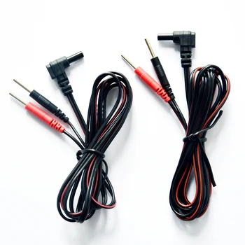 200 Kusov Elektródy Vedú Drôty 2-pin Konektor DC Hlavu 2.35 mm S technológiou Plug 2.0 mm Pre DESIATKY Jednotky 7000