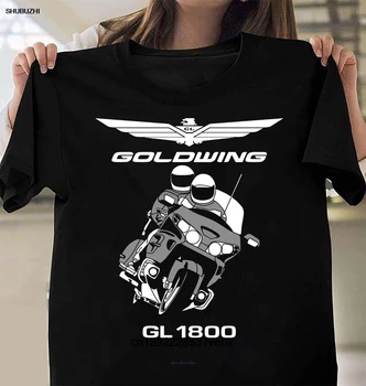 Lepšia Kvalita GL1800 Goldwing kategórie motocykle Muži T-Shirt fashion t-shirt mužov bavlny značky teeshirt