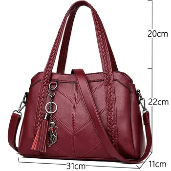 Luxusné kabelky ženy tašky dizajnér crossbody tašky pre ženy 2020 peňaženky a kabelky vysokej kvality usne tote bolsa feminina