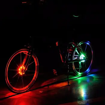 Weimostar Nepremokavé Cyklistické Predné Svetlo na Bicykel Lampa Noci Bezpečnosť LED špice Kolesa na Bicykli Bicykel zadné Svetlo Cyklistické Doplnky
