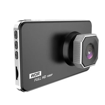 1080P HD Auto Kamera DVR 4-Palcový Dash Cam Duálny Objektív Parkovanie Monitor Dash Cam G-Senzor Slučky Nahrávanie a Detekcia Pohybu