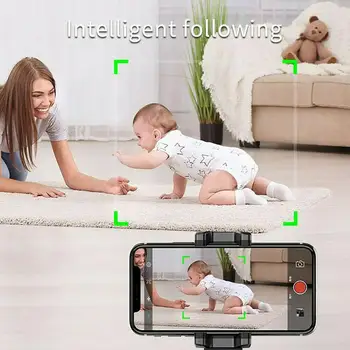 Inteligentné Fotografovanie Selfie Stick Smartphone Gimbal vlog Fotoaparát Telefónu Držiteľa 360° Otáčania Auto detekcia tvárí Objektov Sledovania Držiteľ