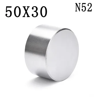 N52 1pc Dia 50x30 hot kolo magnet Silné Vzácnych Zemín Neodýmu Magnet 50mm x 30mm veľkoobchod 50mm*30 mm 50*30