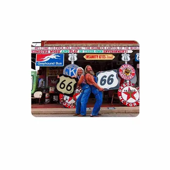Najnovší Štýl, Route 66 Doska Vintage Kovov Cín Známky Domov Bar Garáž Dekorácie Ošumelé Elegantné Objavovať Ameriku Samolepky na Stenu WY2