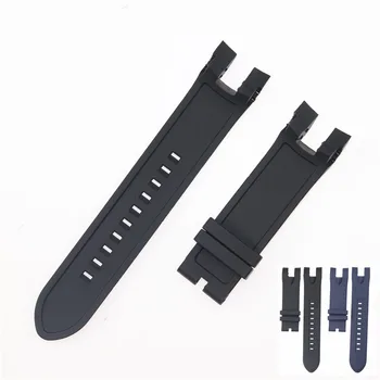 26mm silikónové hodinky remienok pre Invicta Reserve 50mm čierna modrá watchband náramok pásu pohodlné a nepremokavé Príslušenstvo