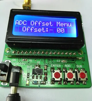 Digitálne rádio frekvencia power meter -75~+16dBm Moc útlmu je možné nastaviť Ultra malý LCD displej, automatické podsvietenie